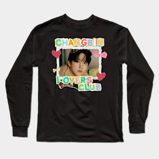 Changbin Lovers Club SKZ Scrapbook Long Sleeve T-Shirt